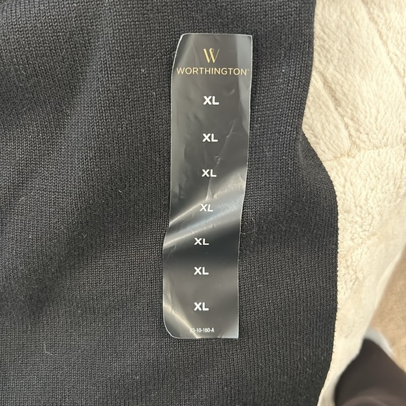 Worthington Women’s Sleeveless Sweater, Size XL - Picture 5 of 8